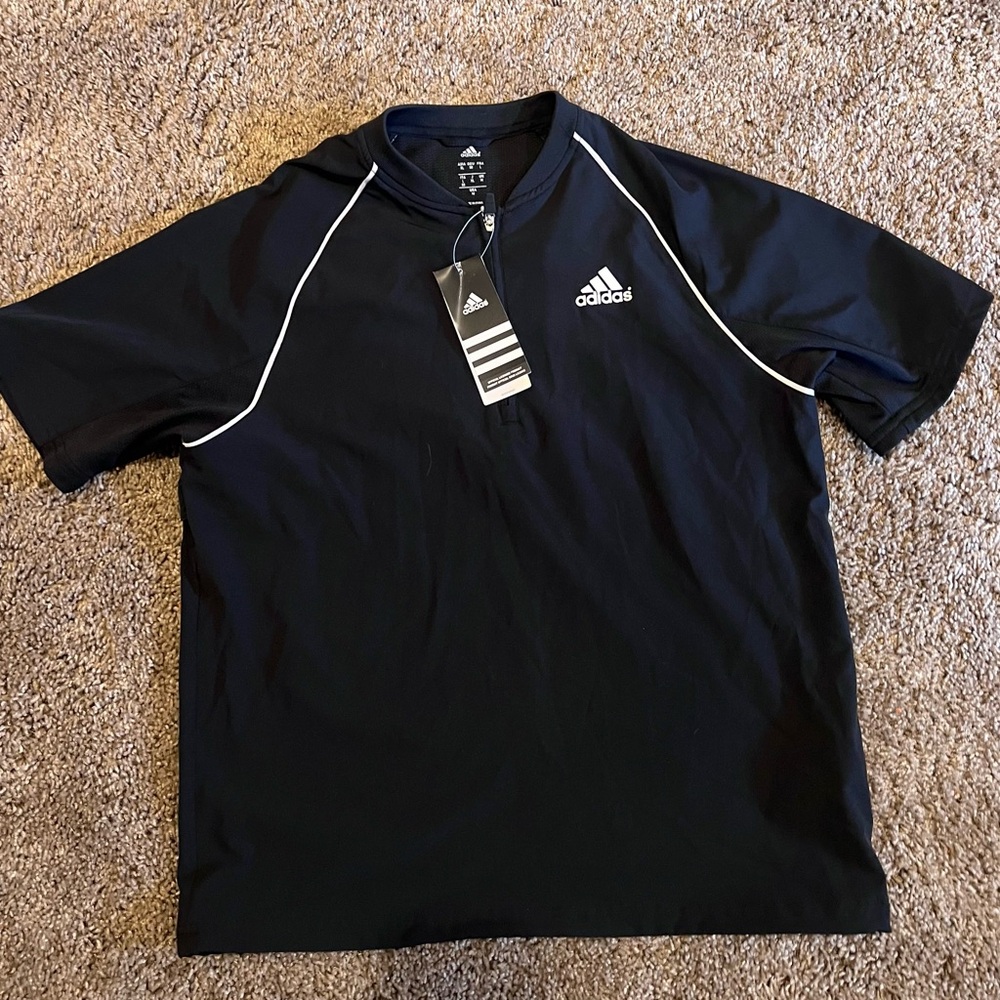 Adidas Kids Black Warm up jacket